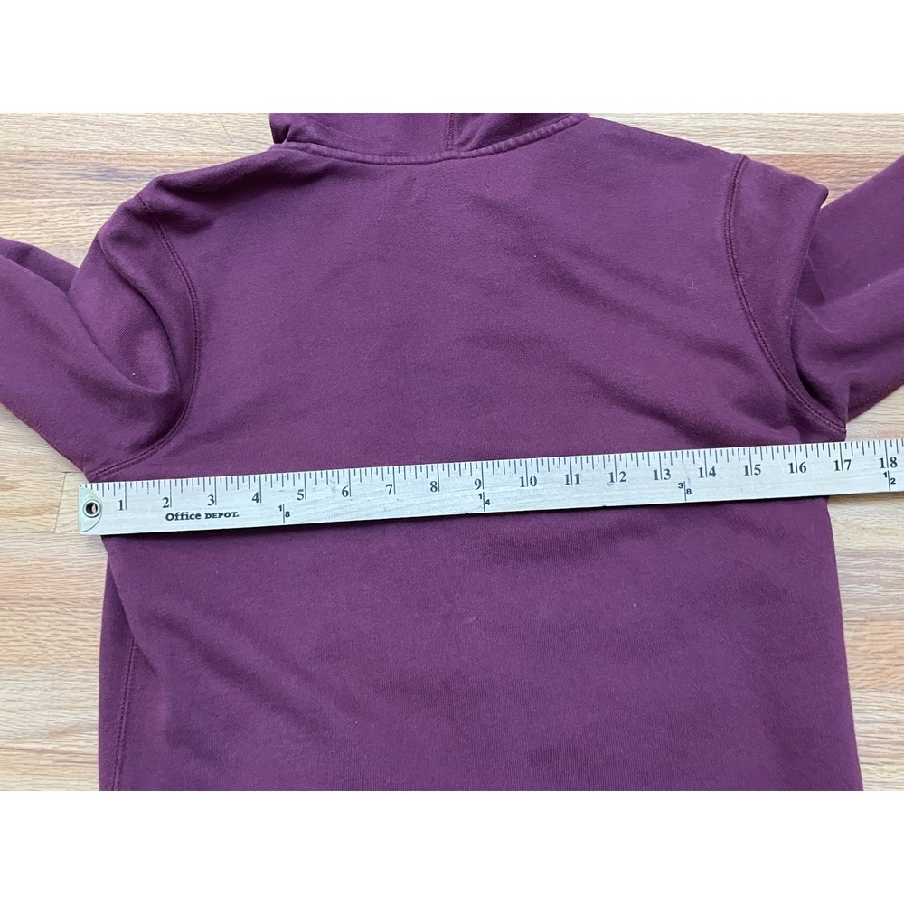 Lucky Brand Women's S Red Hoodie Cotton Full Zip Y2k Vintage Embroiderd Aztec - Picture 5 of 10